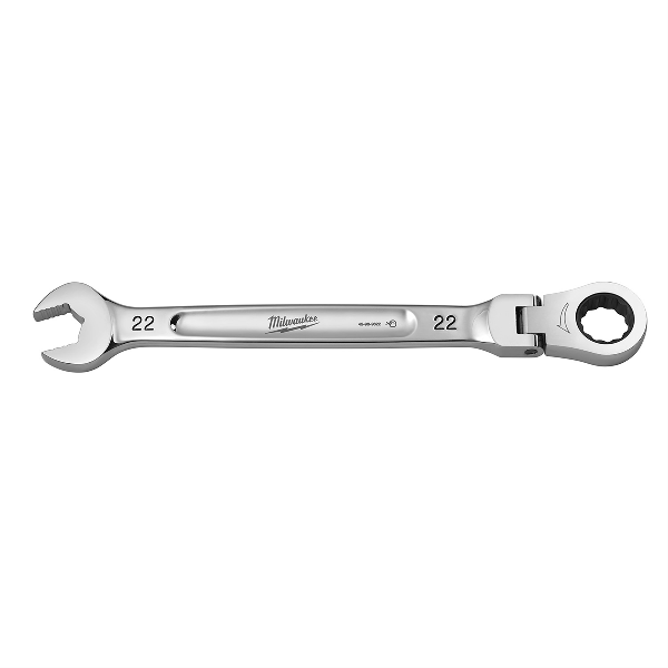 22mm Flex Head Ratcheting Combination Wrench