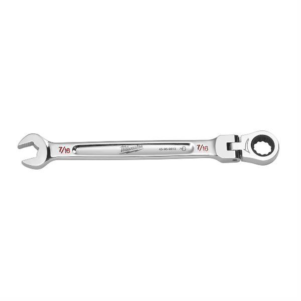 7/16" Flex Head Ratcheting Combination Wrench