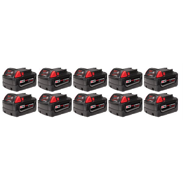 M18 REDLITHIUM XC5.0 Extended Capacity Battery 10-