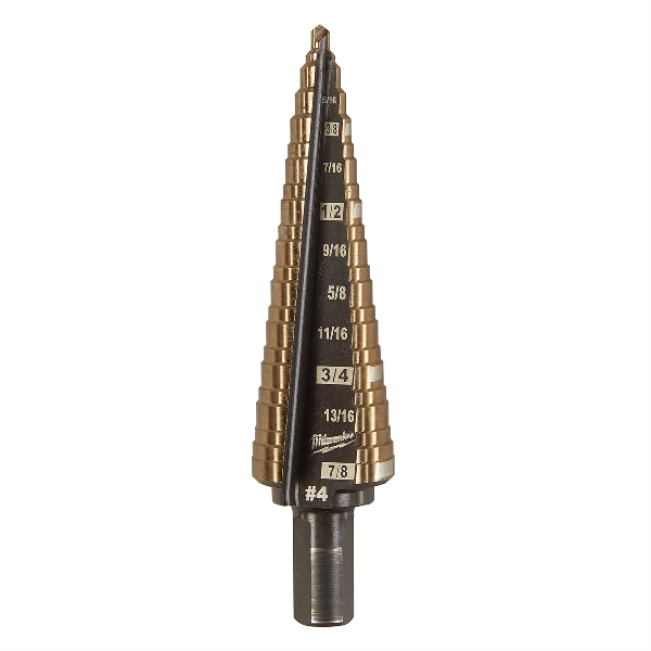 Cobalt Step Drill Bit #4