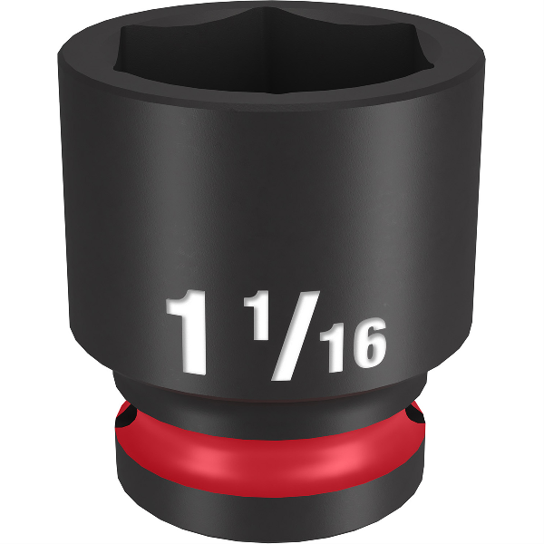 SHOCKWAVE Imp Duty 1/2"Dr 1-1/16" Std 6PT Socket