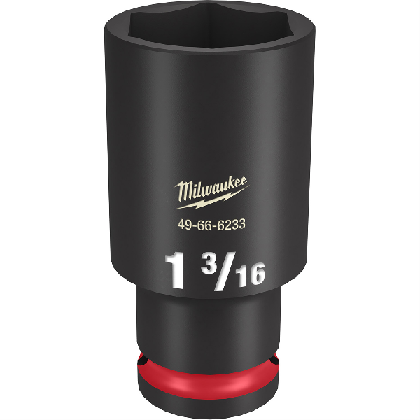 SHOCKWAVE Imp Duty 1/2"Dr 1-3/16" Dp 6PT Socket