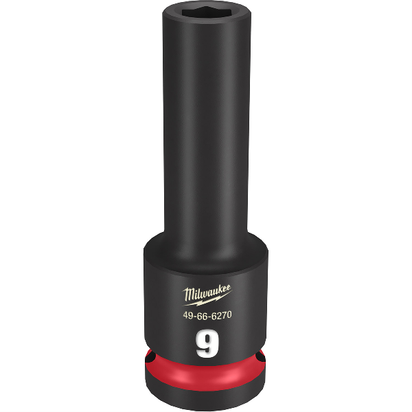 SHOCKWAVE Imp Duty 1/2"Dr 9MM Dp 6PT Socket