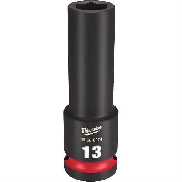 SHOCKWAVE Imp Duty 1/2"Dr 13MM Dp 6PT Socket