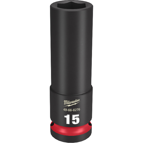 SHOCKWAVE Imp Duty 1/2"Dr 15MM Dp 6PT Socket