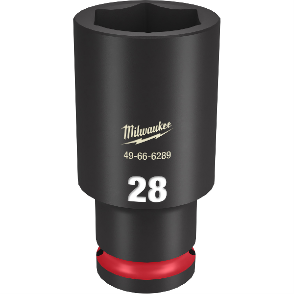 SHOCKWAVE Imp Duty 1/2"Dr 28MM Dp 6PT Socket