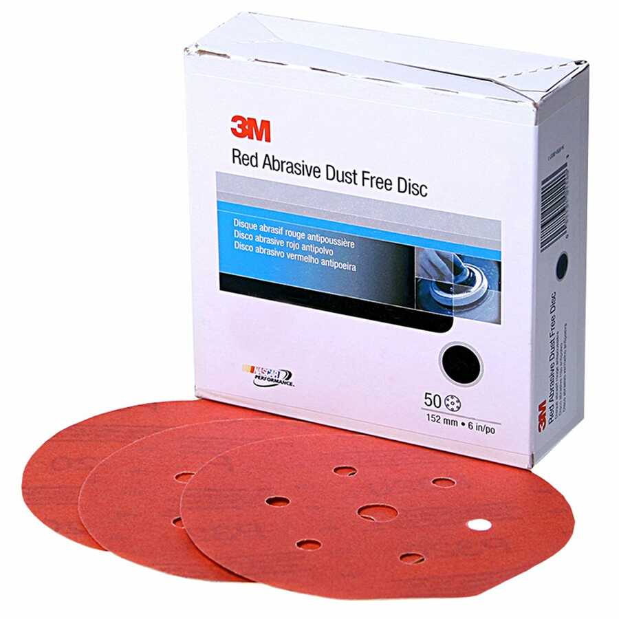 HOOKIT DISC D/F 01143 6 IN P180 50/BOX