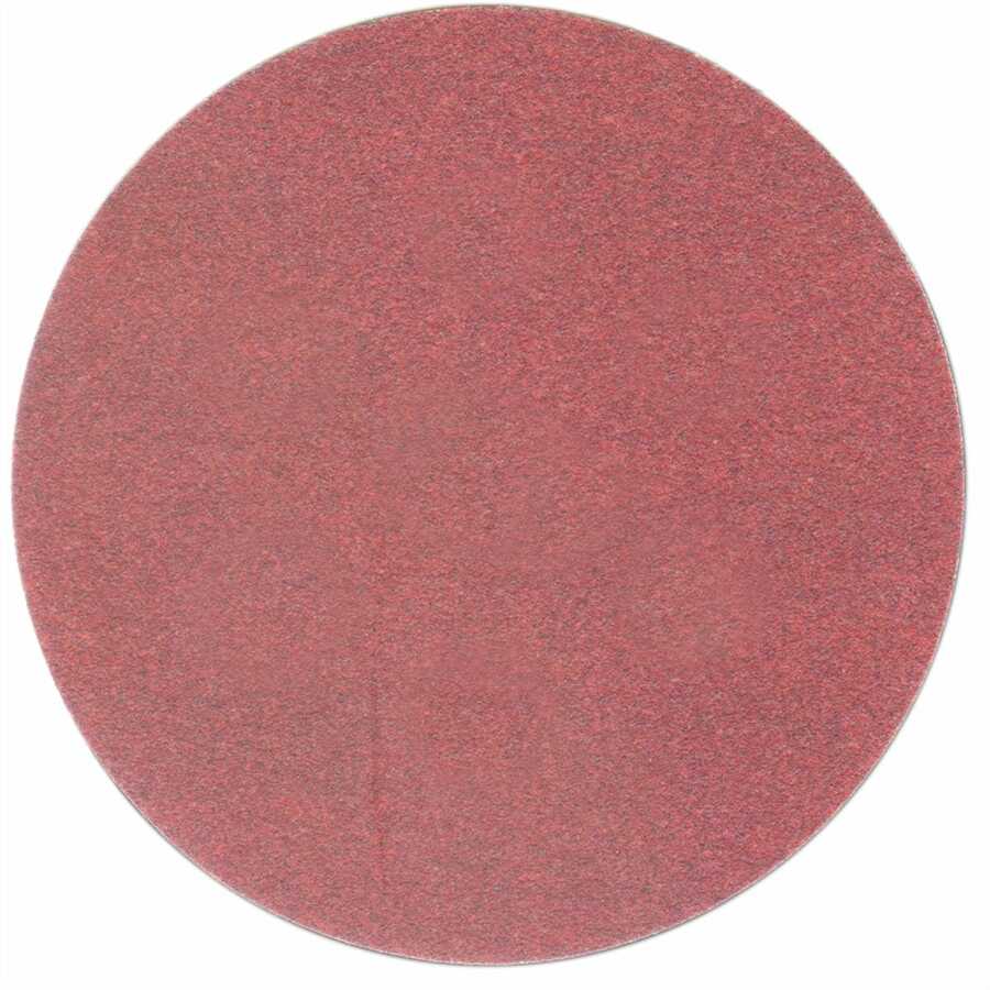 Red Abrasive Hookit Disc, 6", P80 Grit