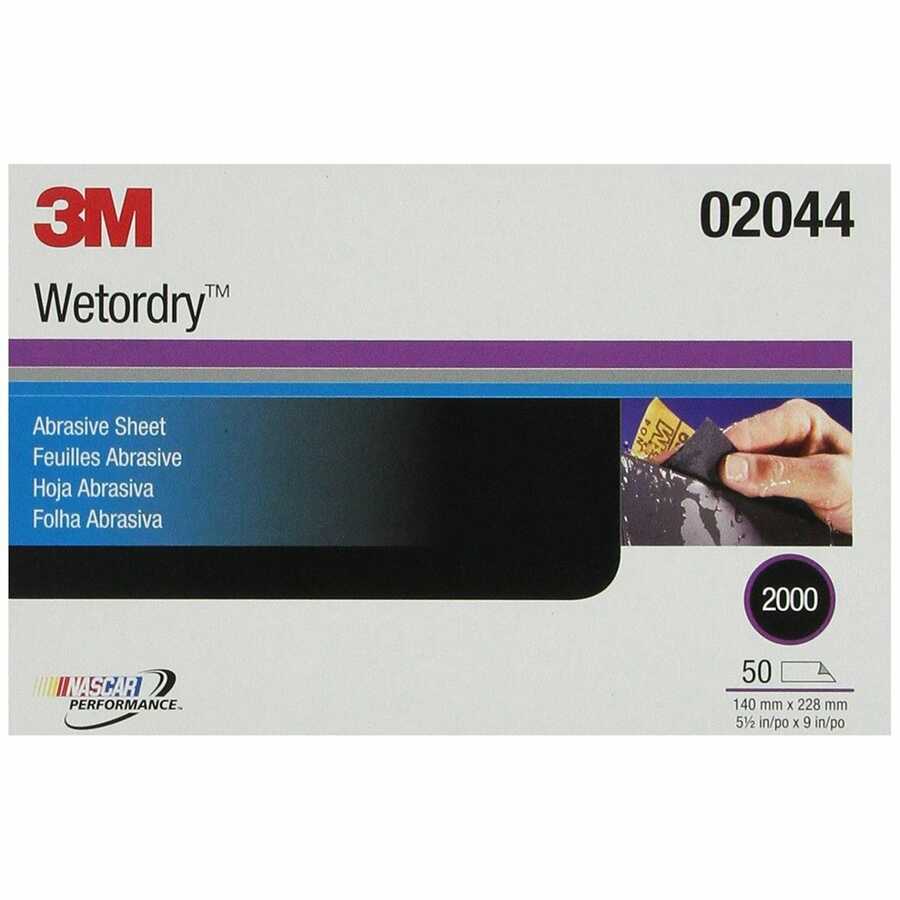 Imperial Wetordry Sheet, 2000 Grit