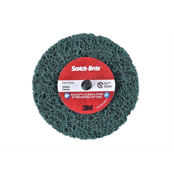 Scotch-Brite RolocXT Pro Extra Cut Disc 4In 1/2 in