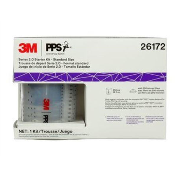 3M PPS Series 2.0 6-Pack Starter Kit 200 Micron