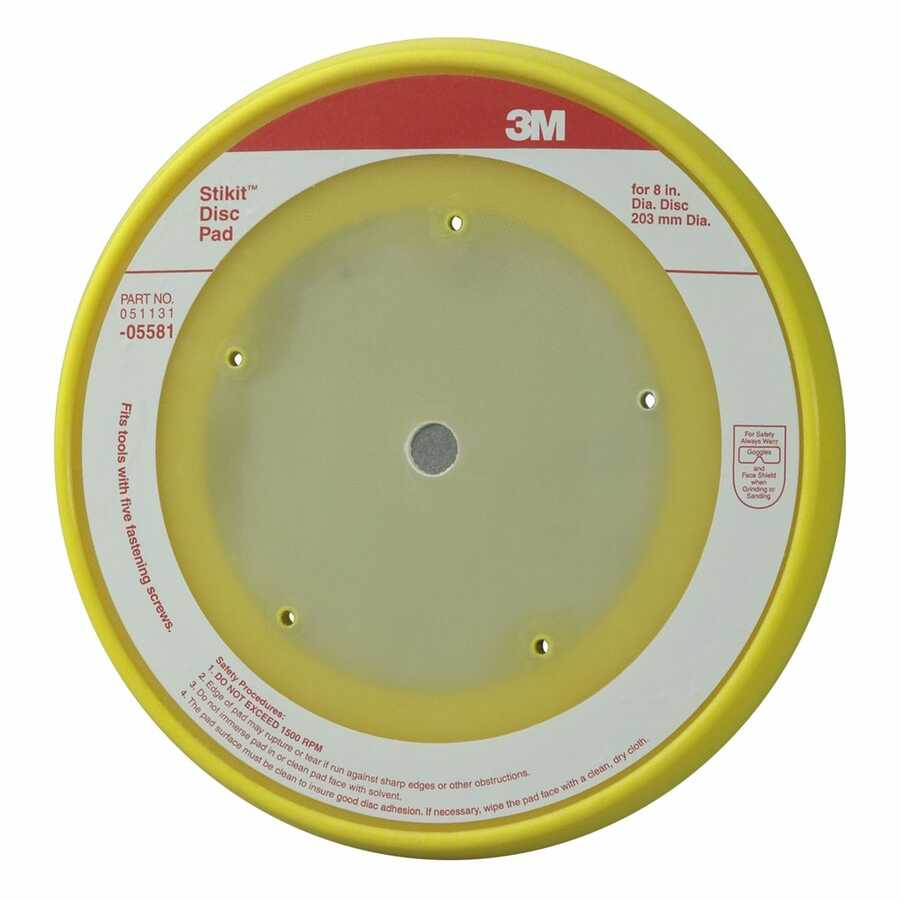 Stikit Disc Pad, 8 Inch 1 Pad