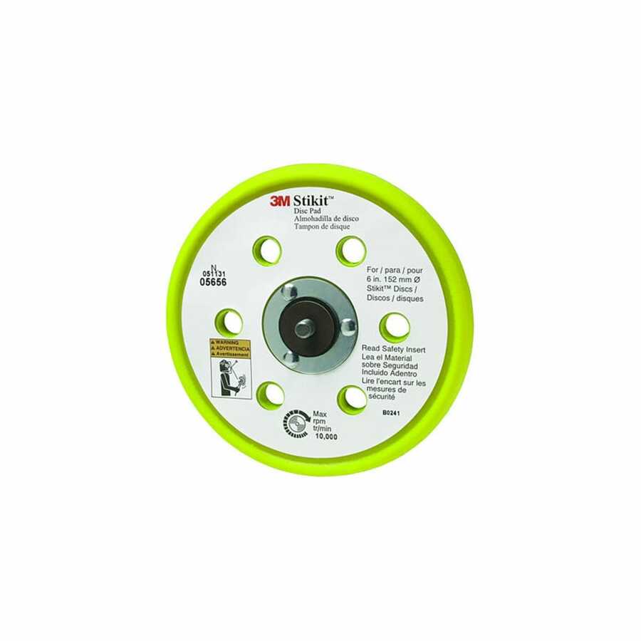 Stikit Low Profile Disc Pad D/F, 6 inch