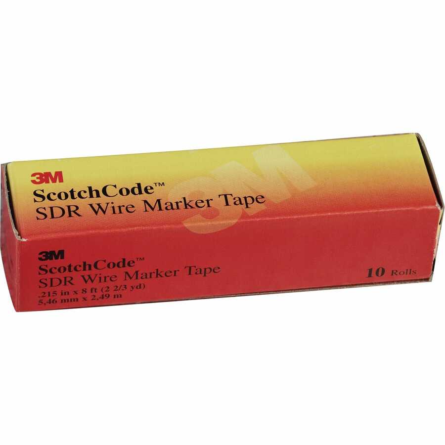 Scotchcode Wire Marker Tape Refill Roll - 4