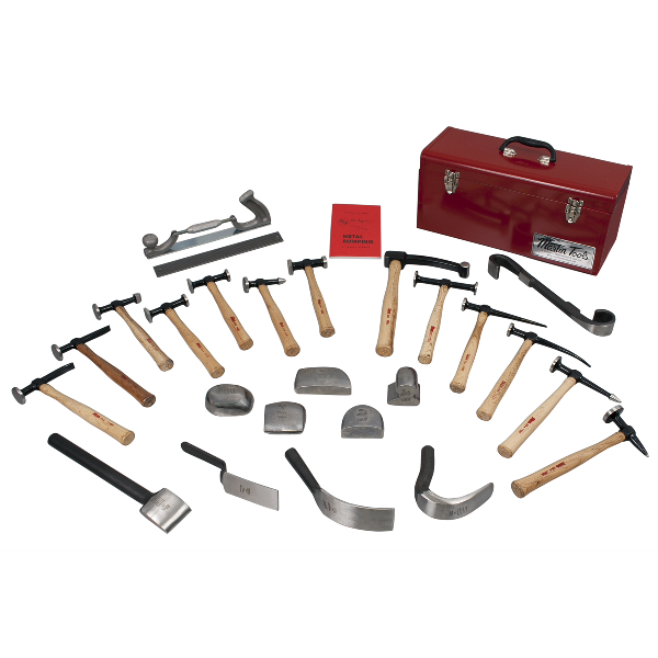 Body & Fender Repair Tool Set w Box 25 Pc