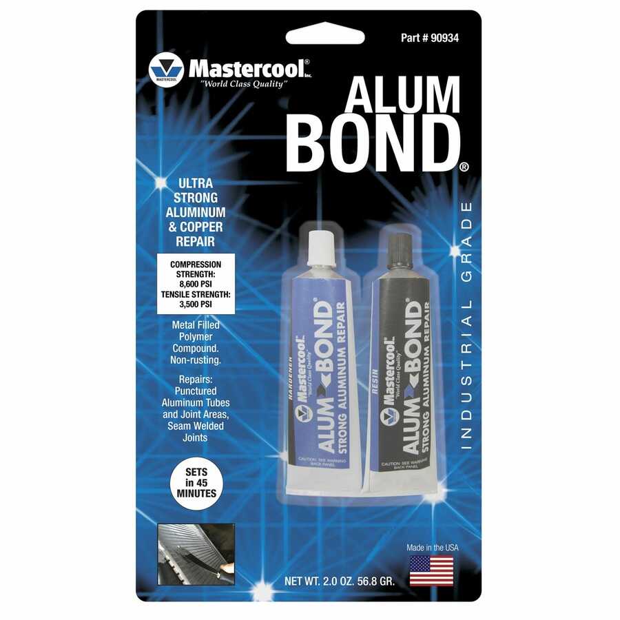 Alum Bond A/C Repair Epoxy 2 Oz Pack
