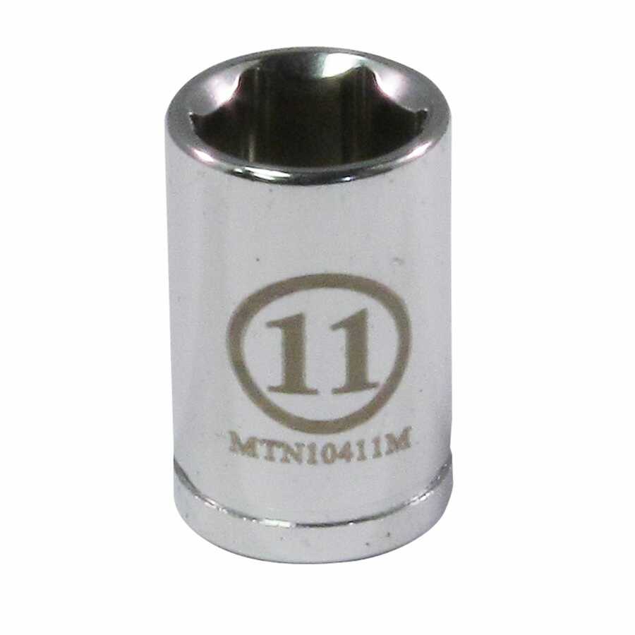 1/4" Drive 11MM 6 Point Socket