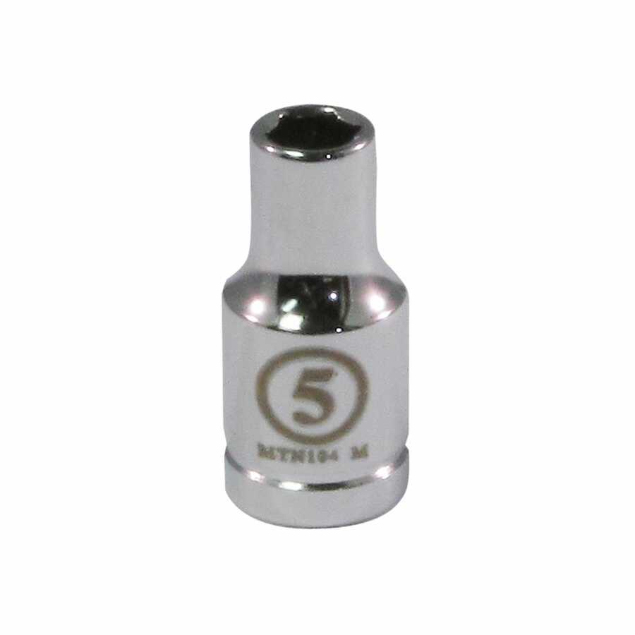 1/4" Drive 5MM 6 Point Socket