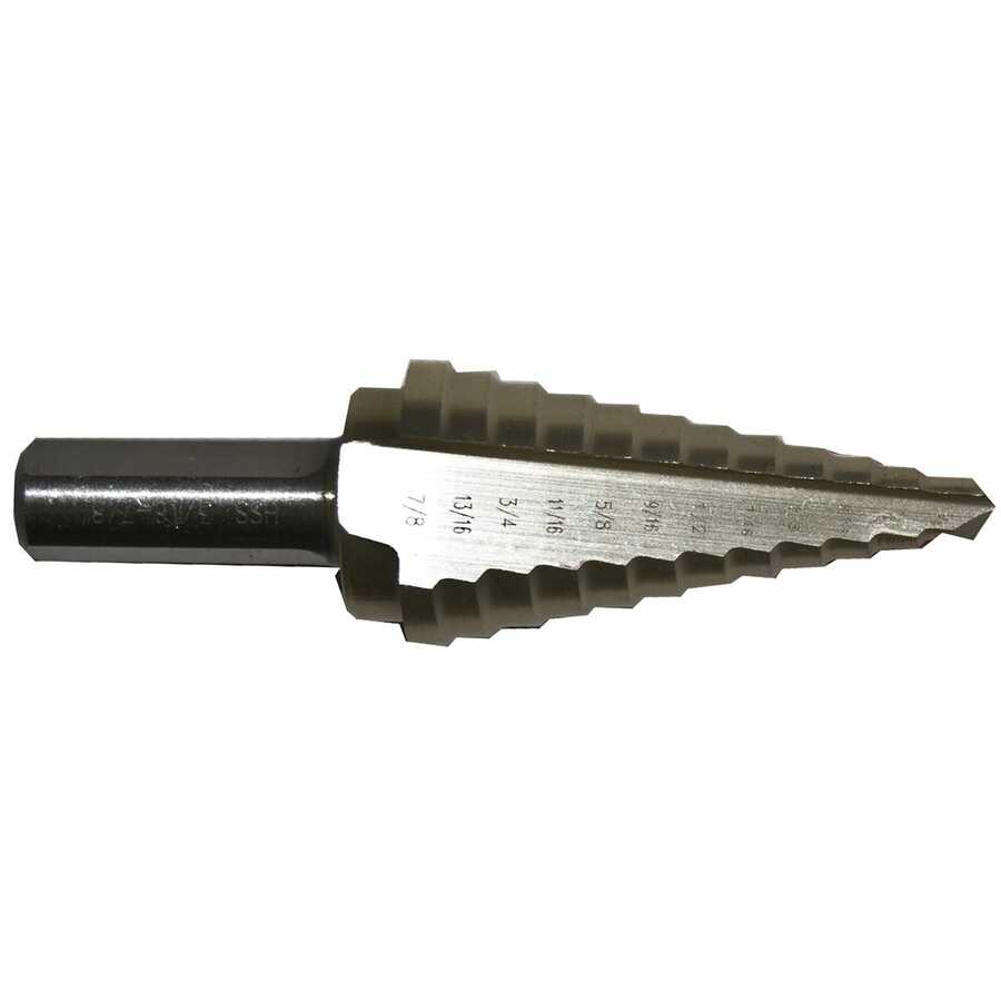 Mountain 12 Step Drill Bit