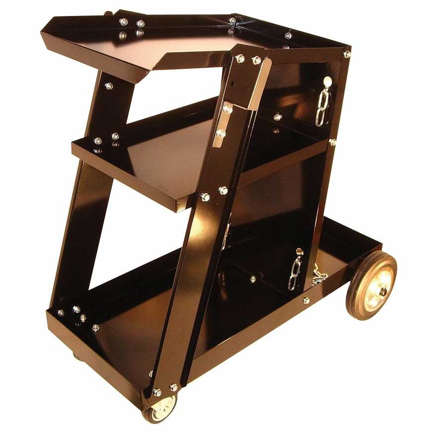 WELDING CART PORTABLE MACHINE HEAVY-DUTY 3-SHELF