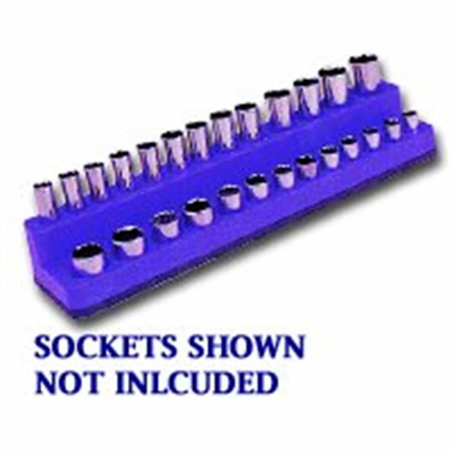 1/4 In Dr Shallow / Deep Socket Organizer w/ Magnetic Base - Neo