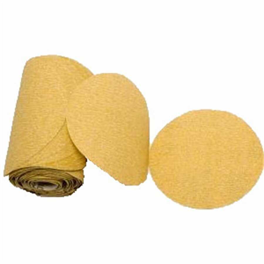 PSA Disc Rolls 6 In - P220C Gold