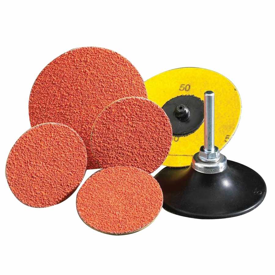 3" 50 Grit Norton SG Blaze Speed-Lok TR Discs