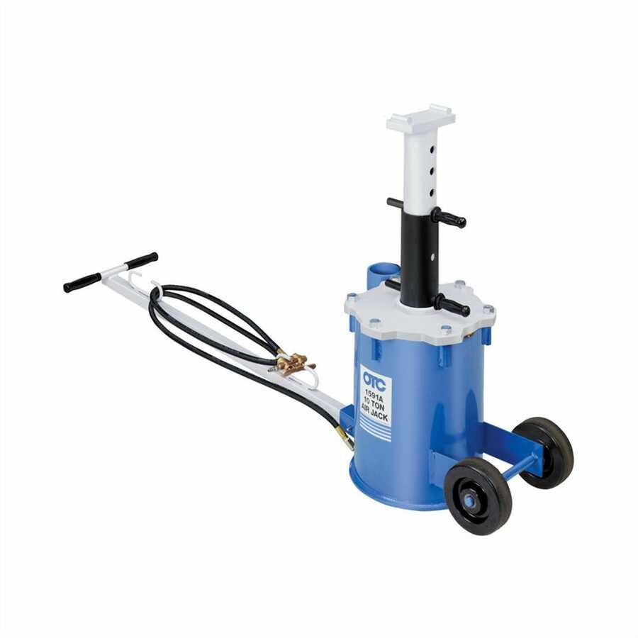 Portable Air Lift Jack & Support Stand - 10 Ton