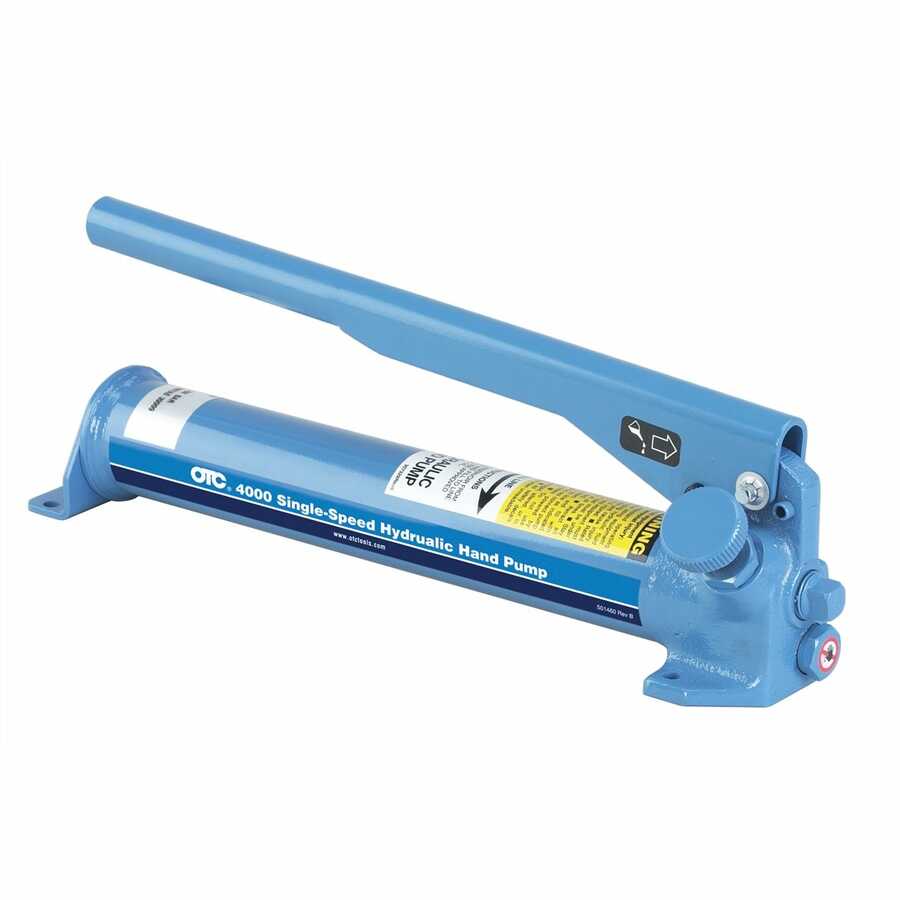 Single Speed Hydraulic Hand Pump