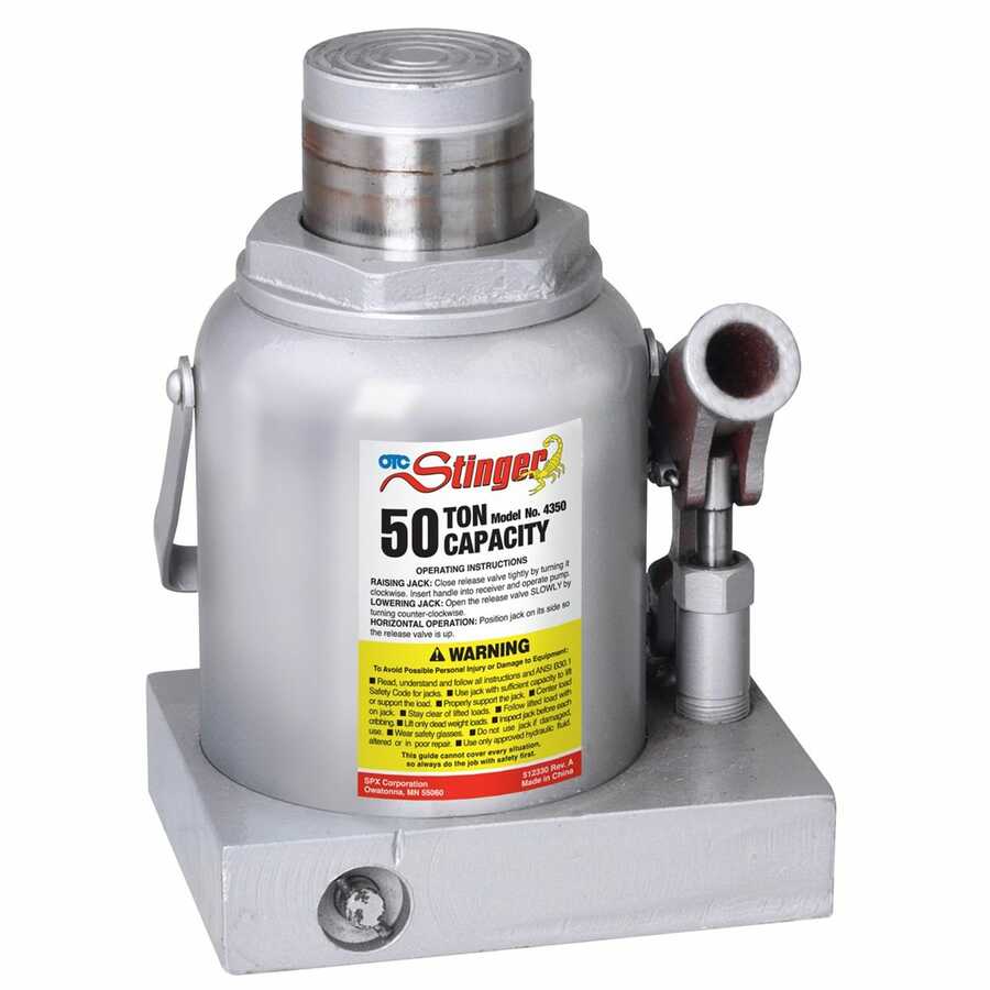 Stinger Hydraulic Bottle Jack - 50-Ton