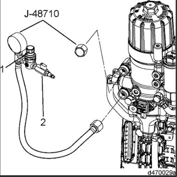 AIR PRES TEST, HDE FUEL SY