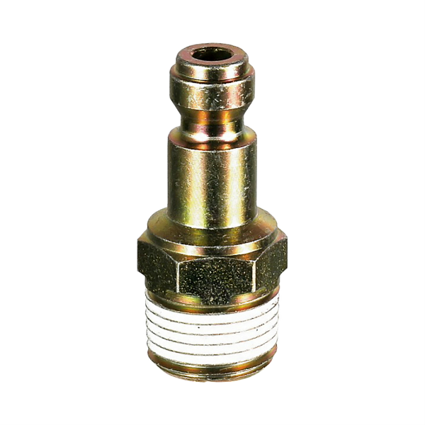 1/4" PLUG, 1/4" MALE NPT TRU FLATE SERIES