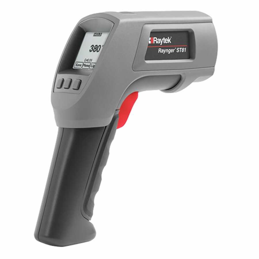 Portable Infrared IR Thermometer High Temp, 1400 Degrees w Laser