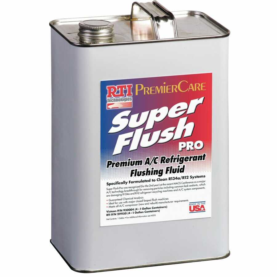 Super Flush Premium A/C Refrigerant Flushing Fluid 219150 - Qty