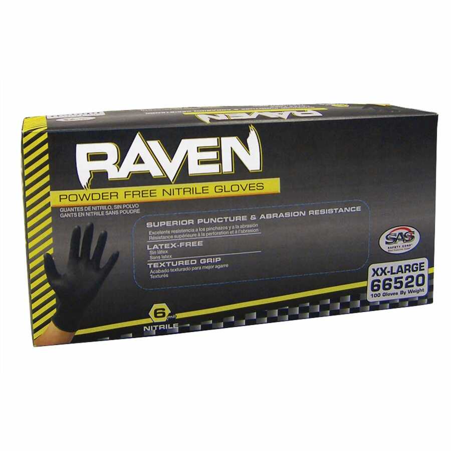 black raven gloves