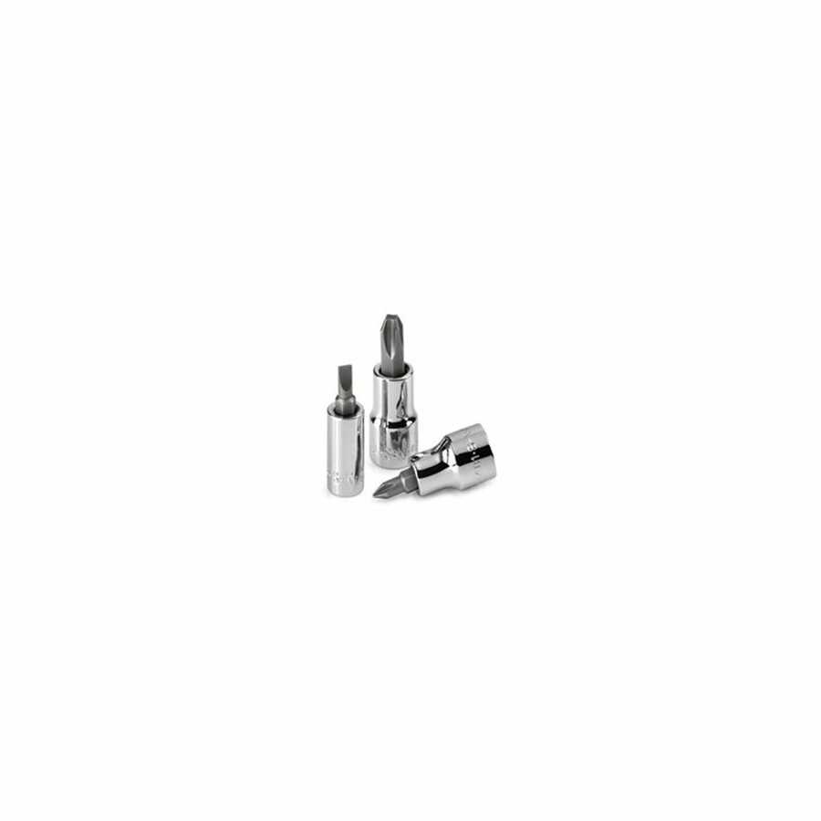 1/4 In Drive Screwdriver Slotted Bit Socket - 9/32 In