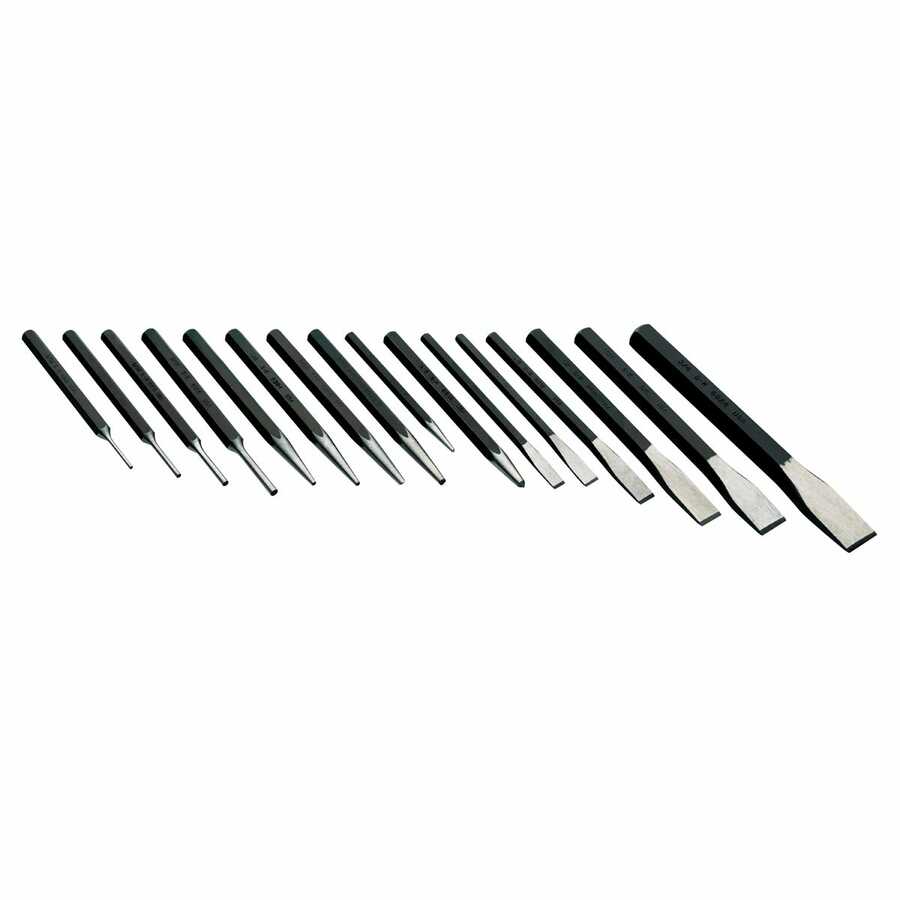 Punch and Chisel Set - 16-Pc