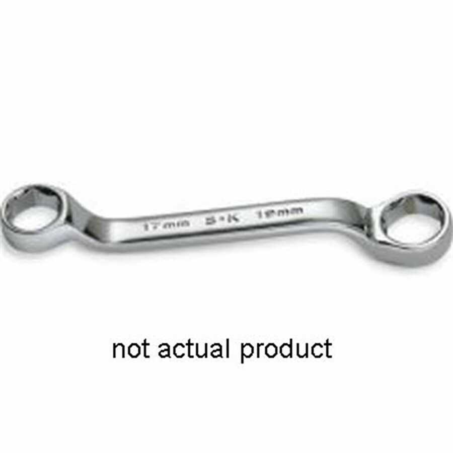 SuperKrome(R) 6 Pt Short Deep Metric Offset Box End Wrench - 8mm