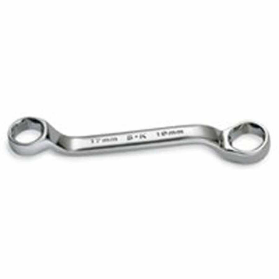 SuperKrome(R) 6 Pt Short Deep Metric Offset Box End Wrench - 13m