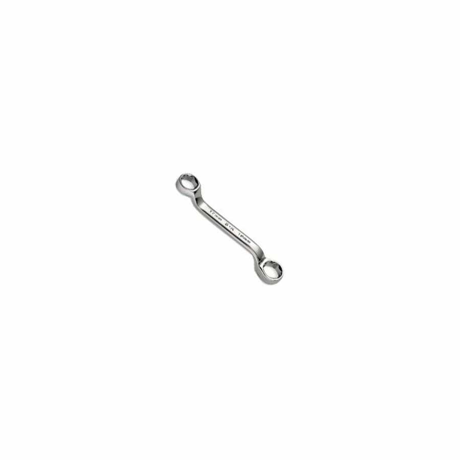 SK 87785 SuperKrome 6 Pt Short Deep Metric Offset Box End Wrench