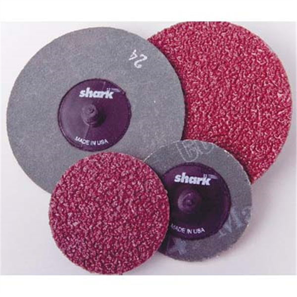 Mini Grinding Discs with Twist-to-lock Backing - 2" 24 Grit 10