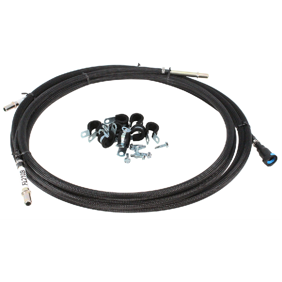 Quick-Fit Flexible Fuel Lines allow you to easily replace damage