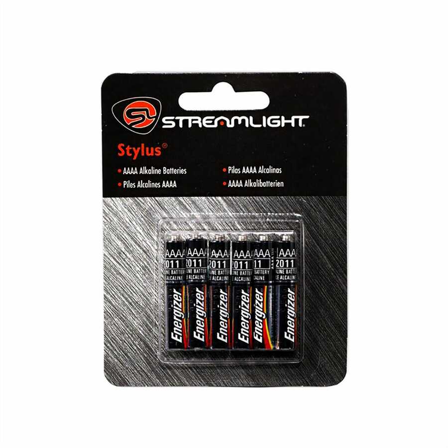 Stylus Replacement AAAA Battery - 6/Pk