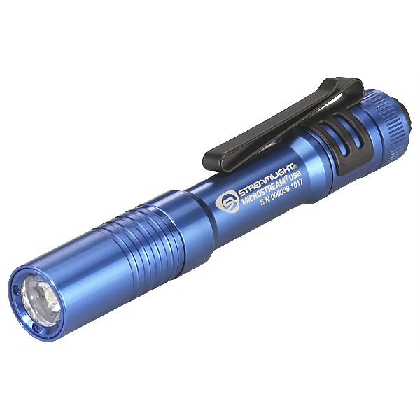 Flashlight Microstream USB - Blue