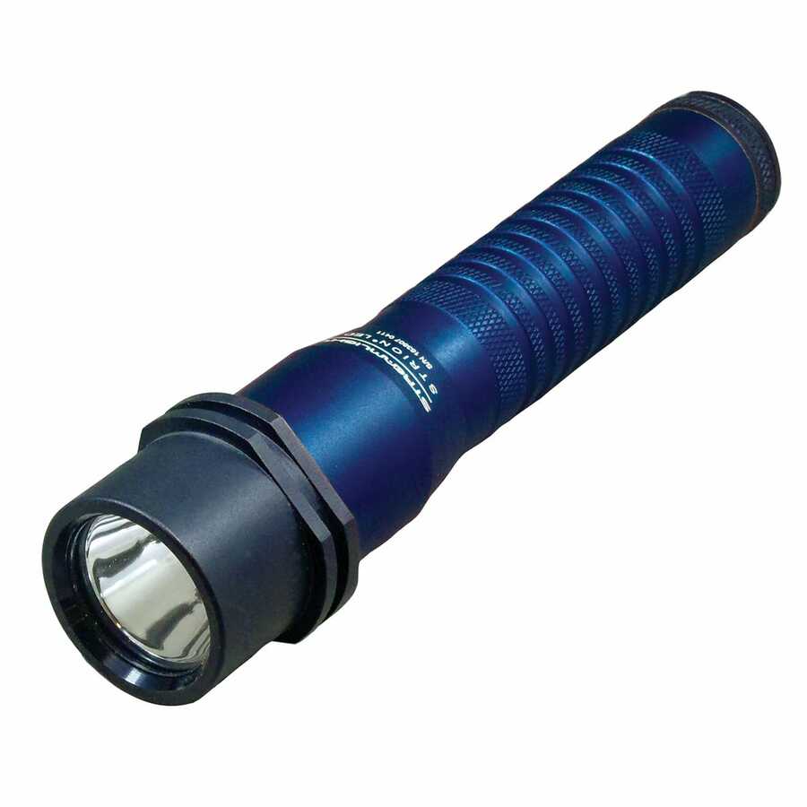 Strion Rechargeable LED Flashlight w AC/DC Blue | Streamlight, Inc | 74343