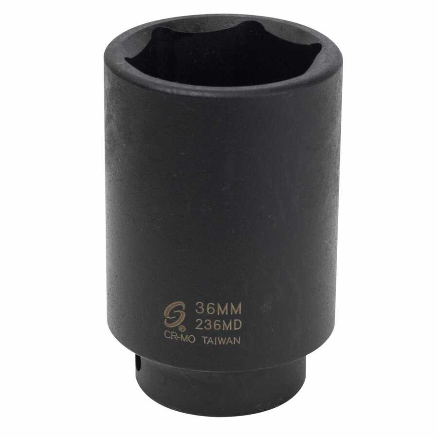 1/2\" Drive 36mm Deep Metric Impact Socket