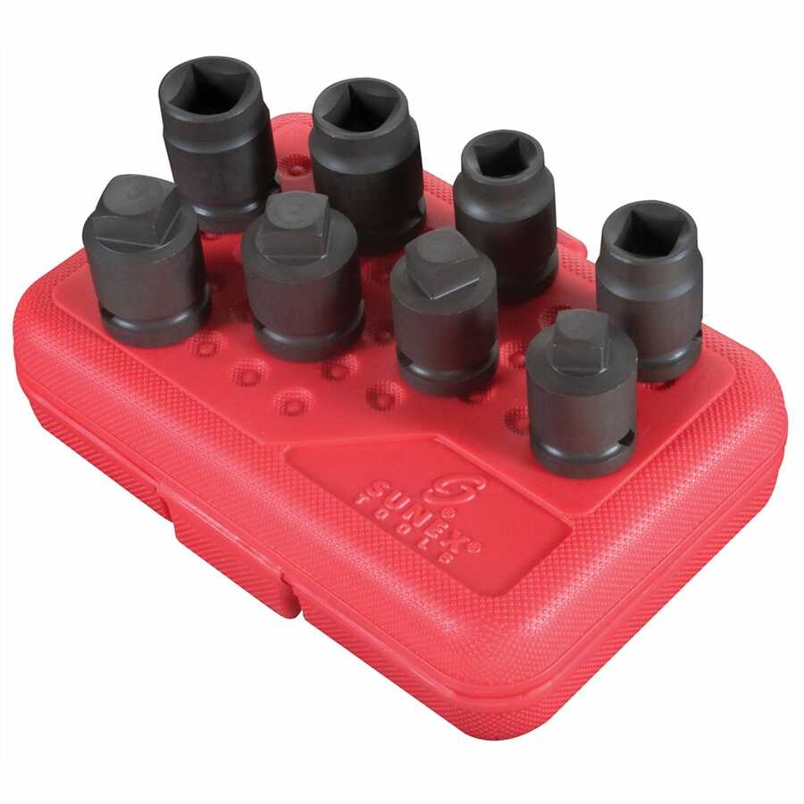 1/2\" Drive Pipe Plug Socket Set - 8-Pc