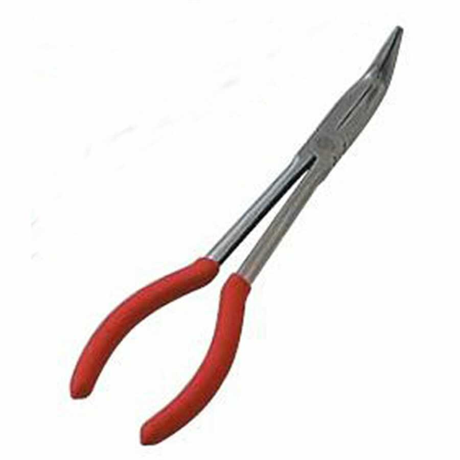 Curved 11" Needle Nose Pliers