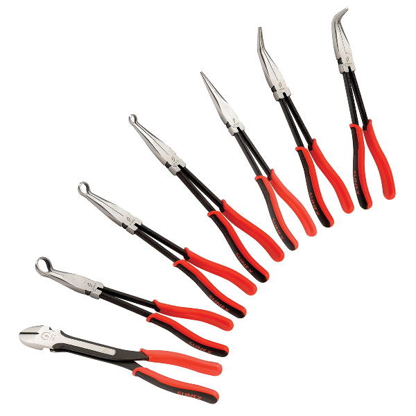 7 Piece Long Reach Pliers Set