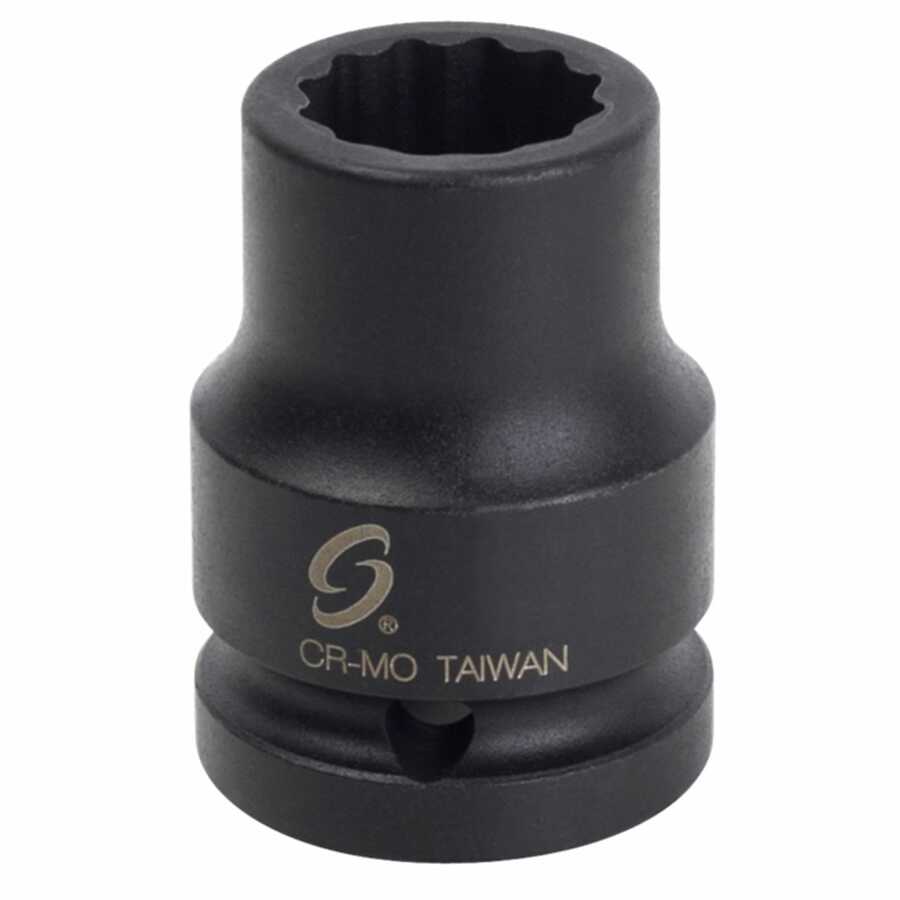 3/4\" Drive x 5/8\", Thin Wall, 12 Point Impact Socket